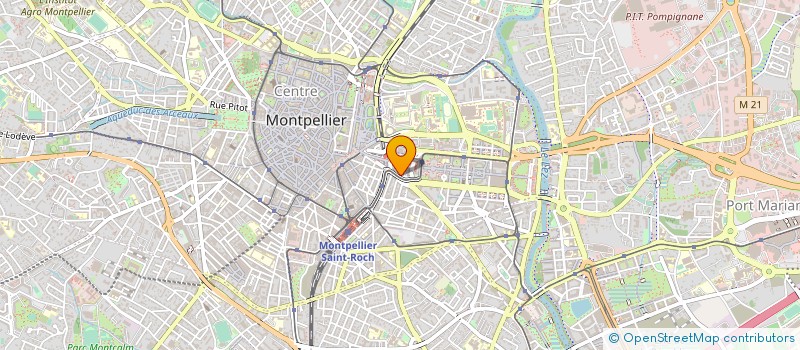 localisation de l'entreprise EDATER à MONTPELLIER