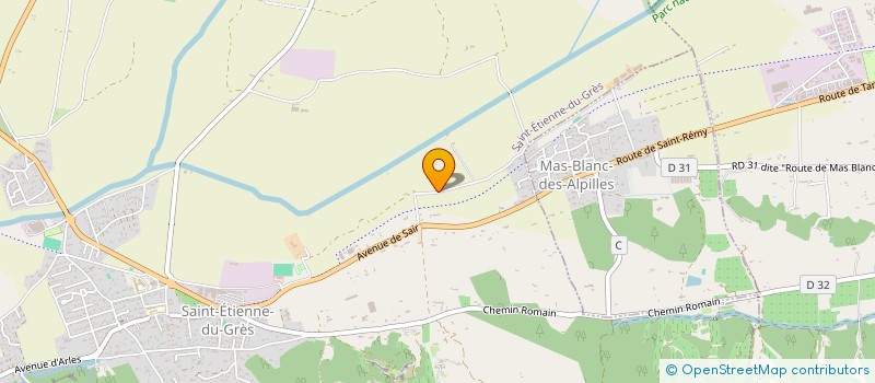localisation de l'entreprise EDAUX à SAINT-ETIENNE-DU-GRES