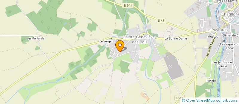 localisation de l'entreprise EDB à MONTARGIS