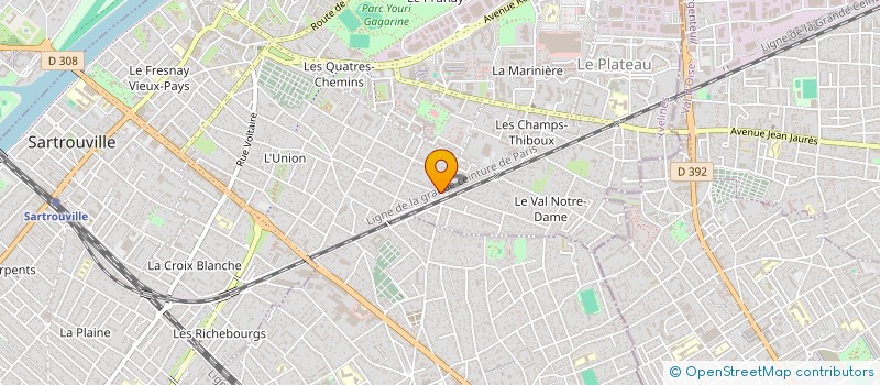 localisation de l'entreprise EDB ENERGIE  PONTOISE