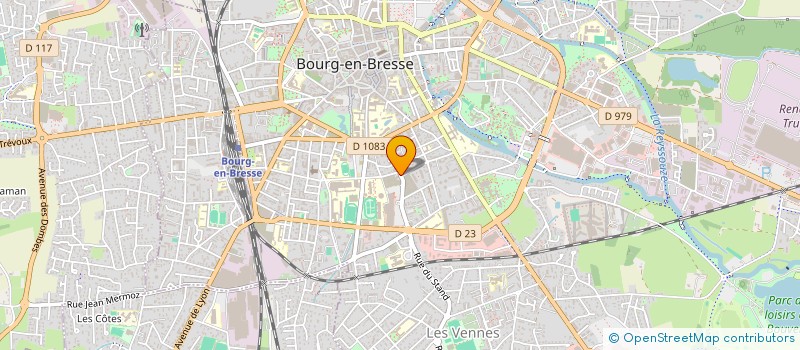 localisation de l'entreprise EDB INVEST  BOURG-EN-BRESSE