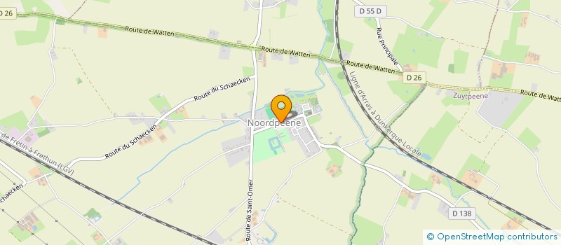 localisation de l'entreprise EDC à OUDEZEELE