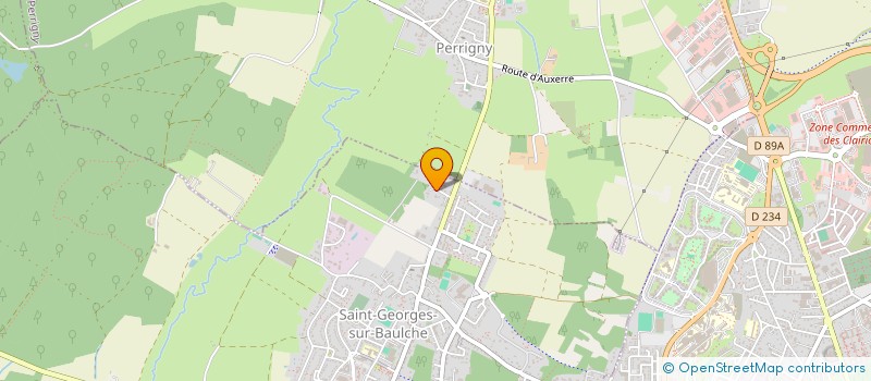 localisation de l'entreprise EDC IMMO  SAINT-GEORGES-SUR-BAULCHE