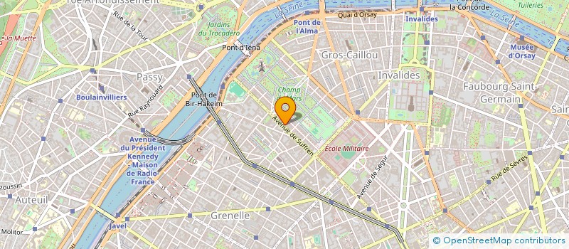 localisation de l'entreprise EDC PARTNERS  PARIS