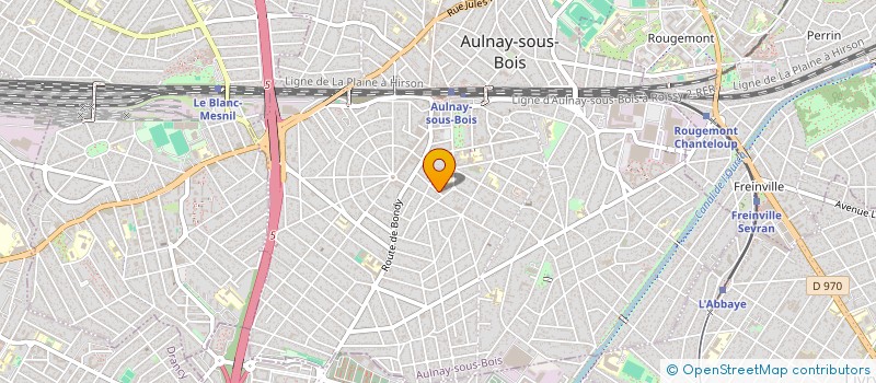 localisation de l'entreprise EDCE ASSURANCES à AULNAY-SOUS-BOIS