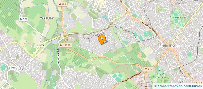 localisation de l'entreprise EDCL  SAINT-JEAN-DE-VEDAS