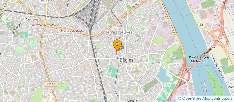 localisation de l'entreprise EDCLIMATIQUE à BEGLES