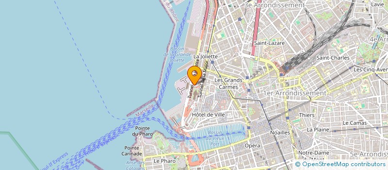 localisation de l'entreprise EDD à MARSEILLE