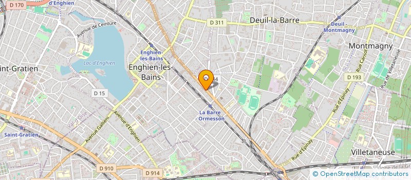 localisation de l'entreprise EDD SERVICES à DEUIL-LA-BARRE