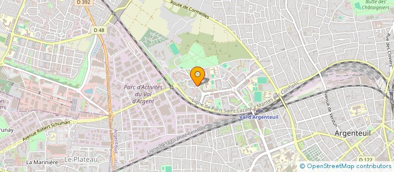localisation de l'entreprise EDDAAIF à ARGENTEUIL