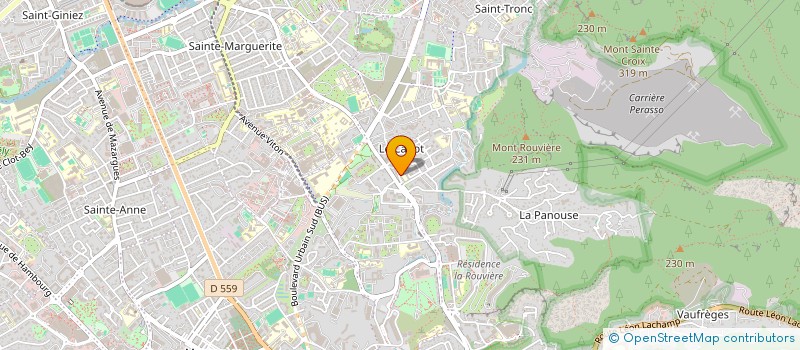 localisation de l'entreprise EDDE, ENVIRONNEMENT, DEVELOPPEMENT DURABLE ET EMPLOI à MARSEILLE 9