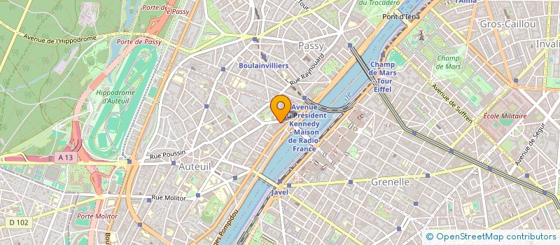 localisation de l'entreprise EDDEGDAG ET ZOUHRI à PARIS