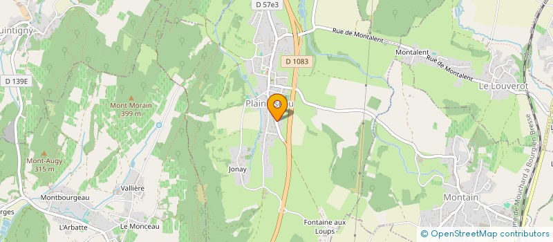 localisation de l'entreprise EDDEH  PLAINOISEAU