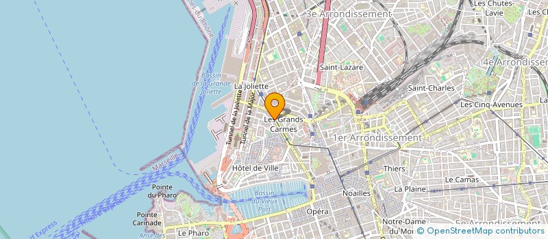 localisation de l'entreprise EDDI TIMES à MARSEILLE