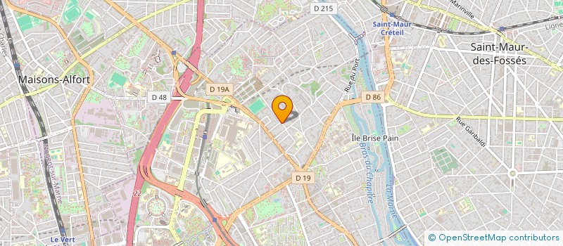 localisation de l'entreprise EDDIE BENGHANEM SAS à CRETEIL