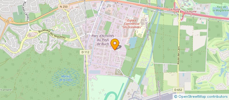 localisation de l'entreprise EDDOSUN à LA TESTE-DE-BUCH