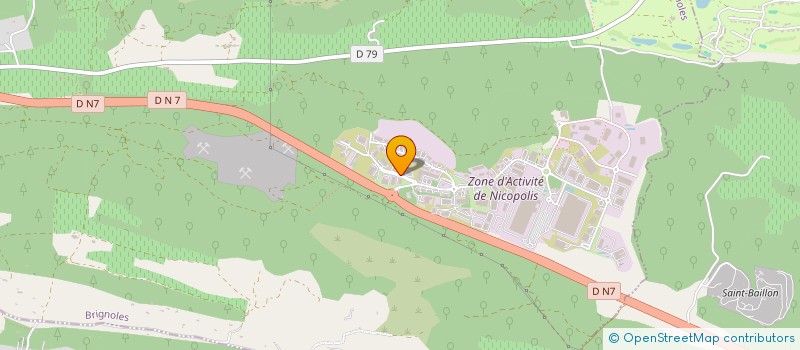 localisation de l'entreprise EDDY AUTO  BRIGNOLES