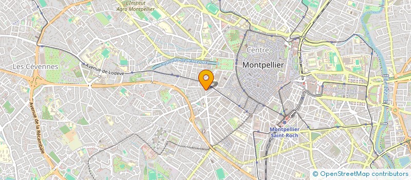 localisation de l'entreprise EDDY IMMO à MONTPELLIER