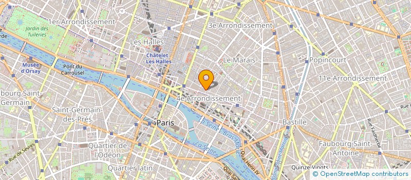 localisation de l'entreprise EDDY SAS  PARIS