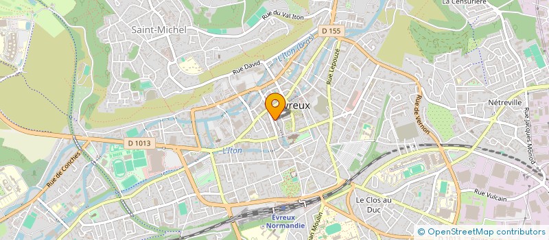 localisation de l'entreprise EDDYLOC PRO  EVREUX