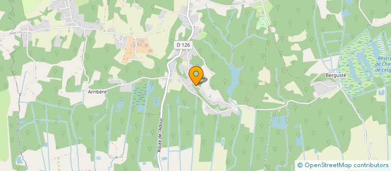 localisation de l'entreprise EDE AYITI  SAINT-MARTIN-DE-SEIGNANX