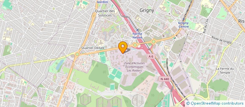 localisation de l'entreprise EDE BAT à GRIGNY