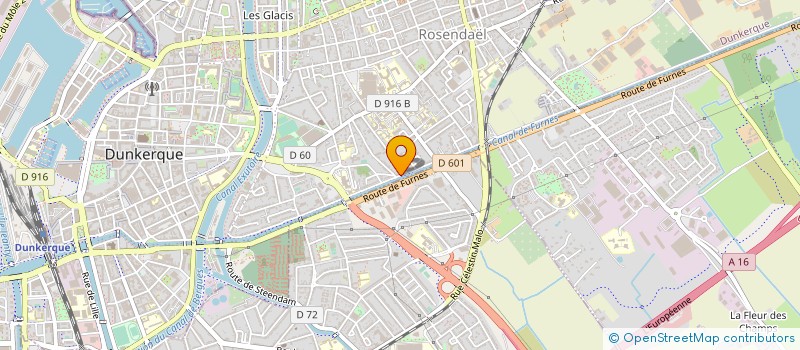localisation de l'entreprise EDE CONSEIL à DUNKERQUE