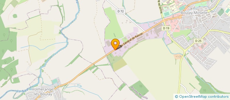 localisation de l'entreprise EDE INGENIERIE GROUP à BOULAY-MOSELLE