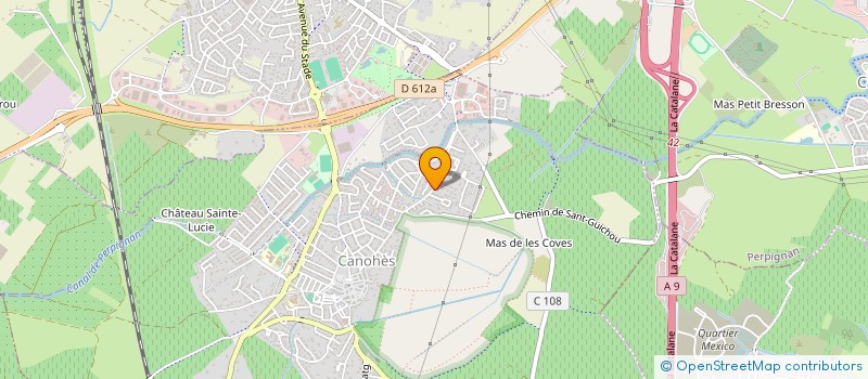 localisation de l'entreprise EDE SOIN  CANOHES