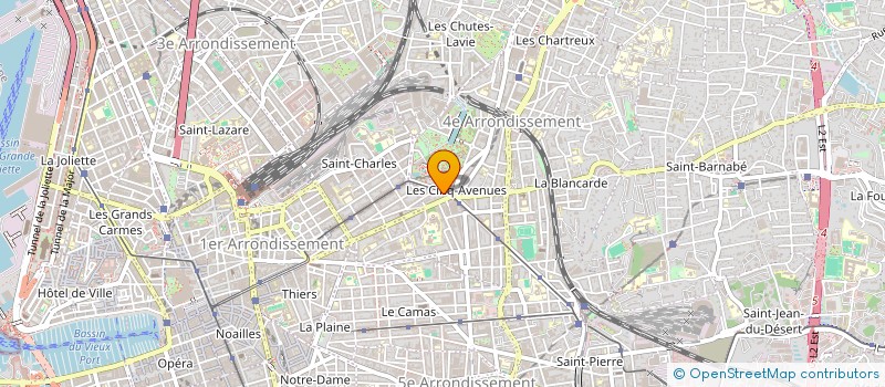 localisation de l'entreprise EDEAL à MARSEILLE