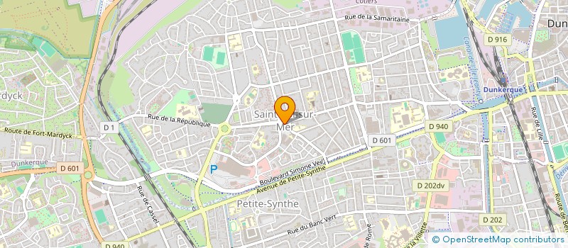 localisation de l'entreprise EDEB à DUNKERQUE