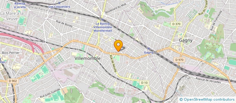 localisation de l'entreprise EDECO RENOVATION à VILLEMOMBLE