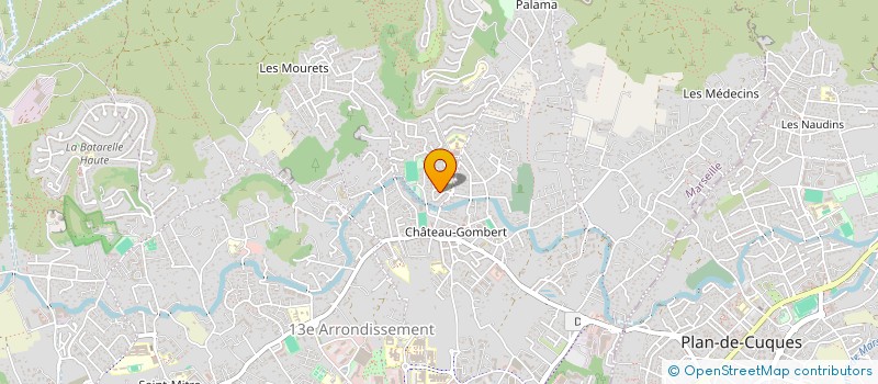 localisation de l'entreprise EDEF SOLUTIONS à MARSEILLE 13EME