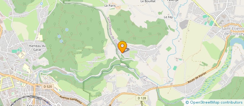 localisation de l'entreprise EDEHIS  SAINT-ETIENNE-DE-CROSSEY