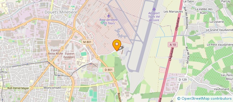 localisation de l'entreprise EDEIS TOURS VAL DE LOIRE  TOURS