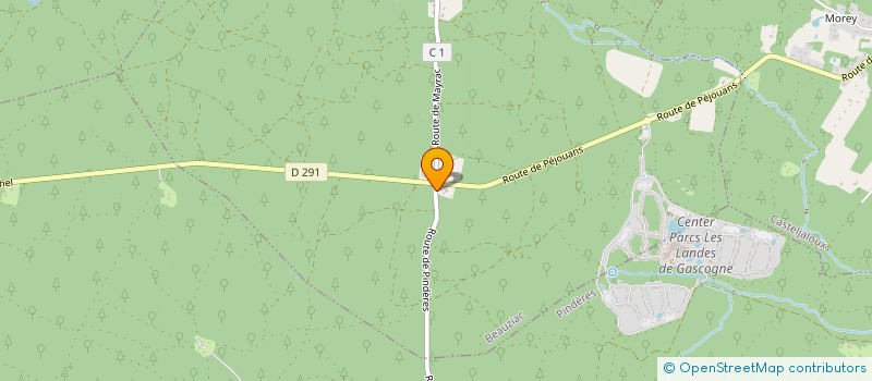 localisation de l'entreprise EDEL  BEAUZIAC