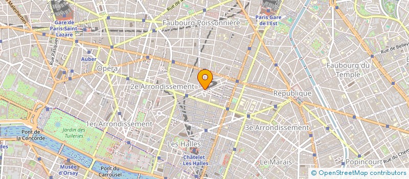 localisation de l'entreprise EDEL CERAMICS à PARIS