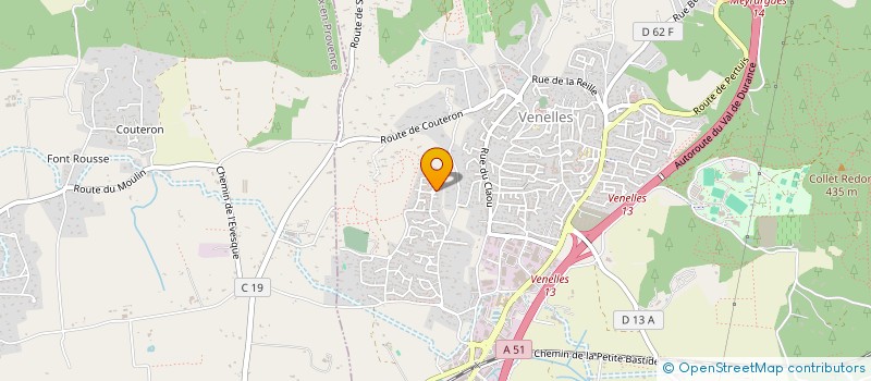 localisation de l'entreprise EDEL GWENN  VENELLES