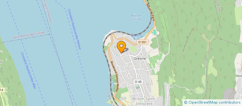 localisation de l'entreprise EDELCIME EXPERTS  BRISON-SAINT-INNOCENT