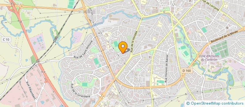 localisation de l'entreprise EDELEC SERVICES à CHOLET