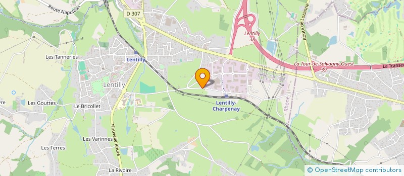 localisation de l'entreprise EDELI SPORTS  NEUVILLE-SUR-SAONE