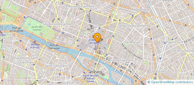 localisation de l'entreprise EDELIA à PARIS