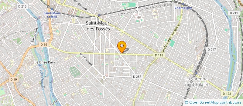 localisation de l'entreprise EDELIAN à SAINT-MAUR-DES-FOSSES