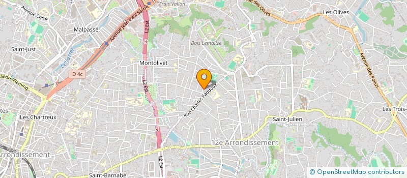localisation de l'entreprise EDELIE SCI à MARSEILLE