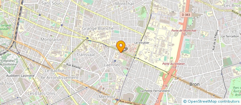 localisation de l'entreprise EDELRIS à LYON