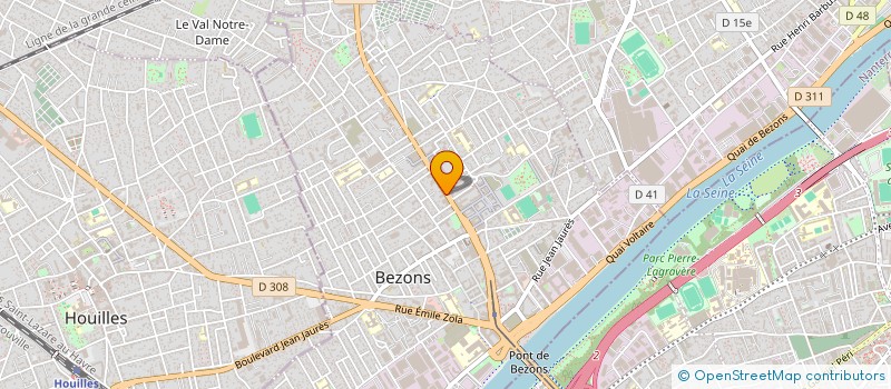 localisation de l'entreprise EDELSTEEN ACCOUNTING SERVICES  BEZONS