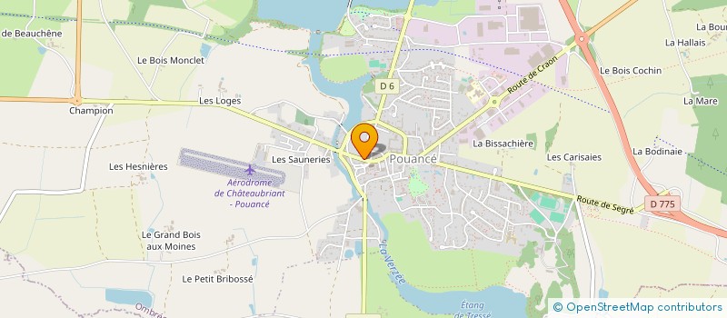 localisation de l'entreprise EDELVESS à OMBREE D'ANJOU