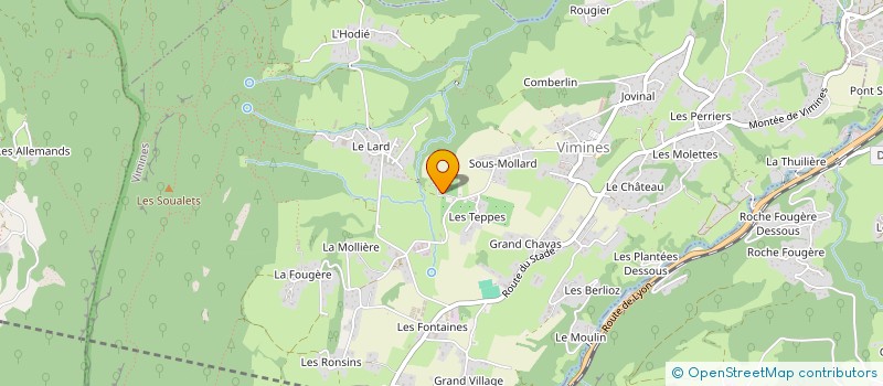 localisation de l'entreprise EDELWEIS  VIMINES