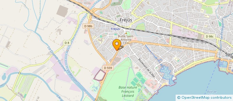 localisation de l'entreprise EDELWEISS à FREJUS