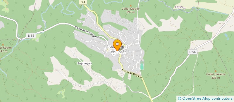 localisation de l'entreprise EDELWEISS  FAYENCE